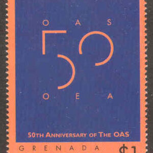 Grenada Grenadines – M 2780 Organisationen Amerikas Stater, OAS 50 år, 1 kpl**