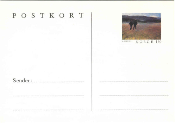 Norge - Postkort, obegagnat i nyskick