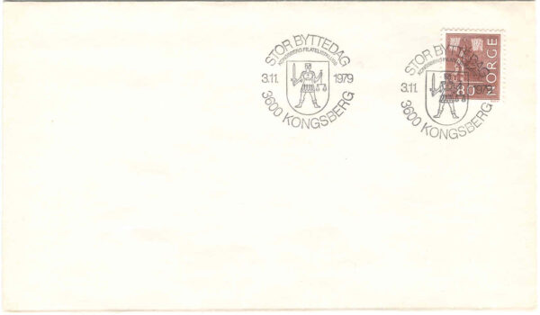 STOR BYTTEDAG 3.11 1979 3600 KONGSBERG