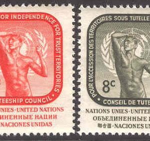 FN New York – M   80-81 FN-dagen,  2 kpl **
