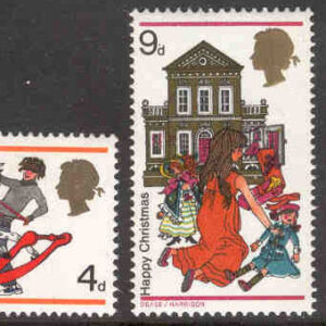 England – M  493-495 Jul 1968 – Lekande barn, 3 kpl **