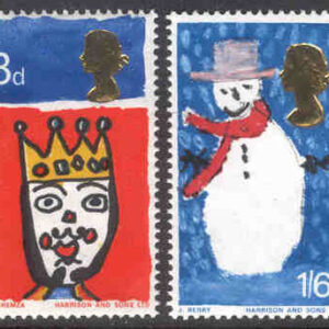 England – M  442-443 x Jul 1966 – Barnteckningar, 2 kpl **