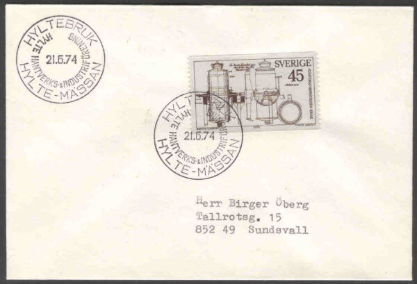 Hyltebruk 21.5.74 Hylte-Mässan Hylte Hantverks-& Industriför