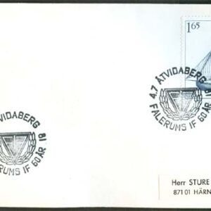 Åtvidaberg 4/7-81 Falerums IF 60 år