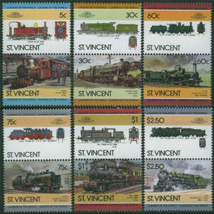 St. Vincent – M  832-843 Lokomotiv V, 12 kpl i 6 par **