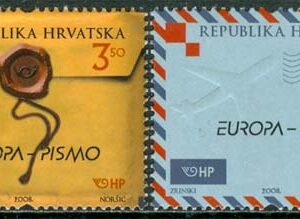 Kroatien – M  857-858 Europa CEPT 2008 Brev, fin serie 2 kpl **