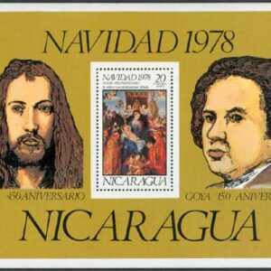 Nicaragua – M BL 109 Jul 1978 – Konst av bla A Dürer, Block **