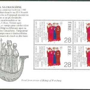 Irland – M  683 Den Helige Kilian död i 1300 år, Miniark **