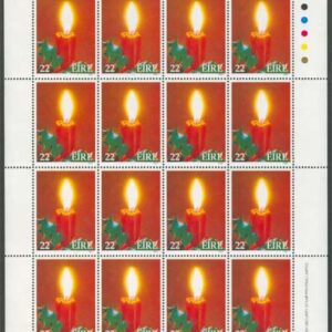 Irland – M  583 Jul 1985 II – Jul Ljus, Miniark kpl **