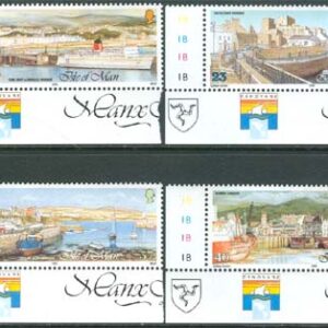 Isle of Man – M  517-520 Hamnar bl.a. Castletown, 4 kpl **
