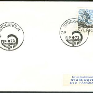 Stockholm 7/9-73 FIP 73