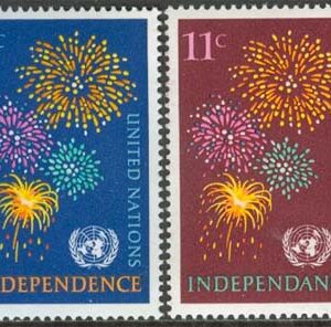 FN New York – M  177-178 Oberoende – Fyrverkeri, serie 2 kpl **
