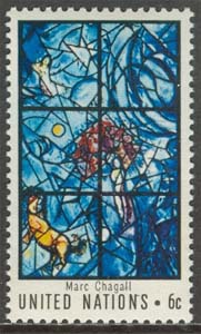 FN New York – M  189 Konstverk för FN I – Marc Chagall, 1 kpl **