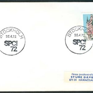 Stockholm 25/4-72 SPCI 72