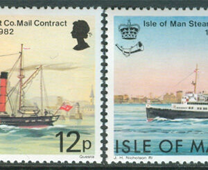 Isle of Man – M  215-216 Postfartyg – Steam Packet Company, 2 kpl **