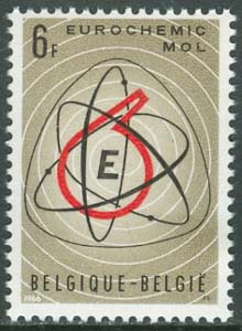 Belgien – M 1438 Kärnreaktor i Mol, 1 kpl **