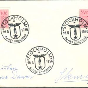 Stockholm 16/5-56 8a IFEF Kongreso