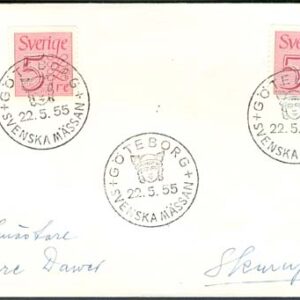Göteborg 22/5-55 Svenska Mässan