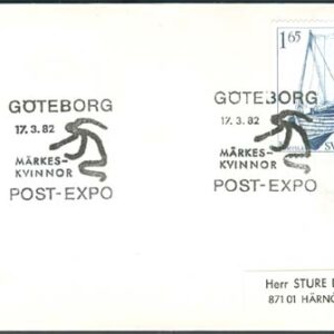 Göteborg 17/3-82 Märkeskvinnor Post-Expo