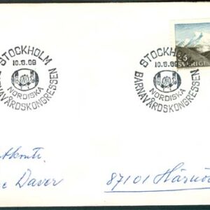 Stockholm 10/6-69 Nordiska Barnavårdskongressen