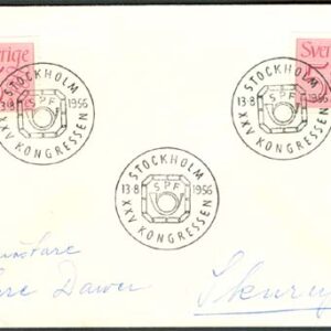 Stockholm 13/8-56 SPF XXV Kongressen