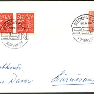 Stockholm 20/9-66 SSN Kongress