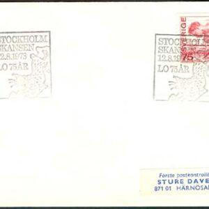 Stockholm 12/8-73 LO 75 år Skansen