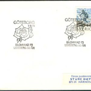Göteborg 7/9-73 Blommiad 73 Liseberg 50 år