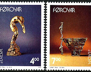 Färöarna – F  246-247 Europa CEPT 1993 Konst, 2 kpl **