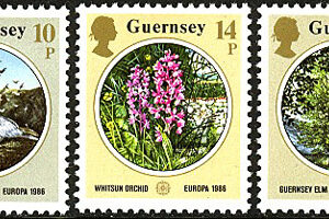 Guernsey – M  358-360 Europa CEPT 1986 Natur, 3 kpl **