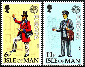 Isle of Man – M  142-143 Europa CEPT 1979 Posthistoria, 2 kpl **