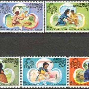 Grenada Grenadines – M  165-169 Scouting i Grenada 50 år, 5 kpl **