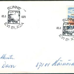 Sunne 13/8-71 Evi Gläja