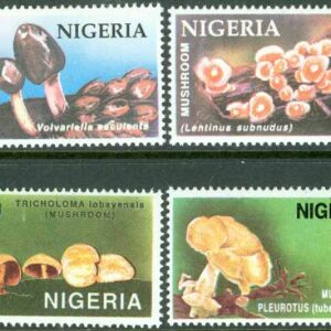 Nigeria – M  671-674 Svampar, 4 kpl **