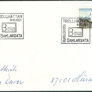 Trollhättan 9/10-71 3-stads Samlargata