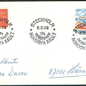 Stockholm 6/3-69 – 17:e Sessionen Nordiska Rådet
