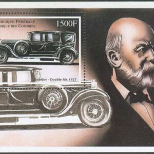 Komorerna – M BL 392 Bilar – Daimler 1927, vackert Block **