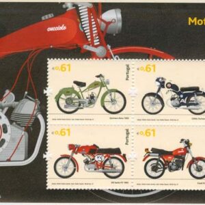 Portugal – M BL 257 Motorcyklar bla SIS Sachs V5 1965, Block **