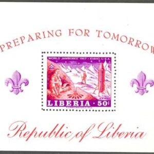 Liberia – M BL  40 A Scouting – 12:e Träffen i Idaho, Block **