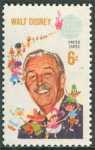 USA – M  963 Walt Disney – Producent för Tecknad Film, 1 kpl **