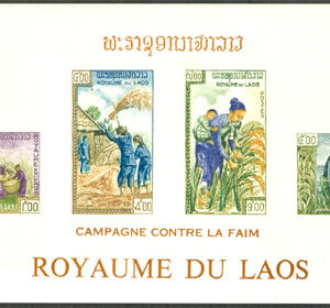 Laos – M BL  31 I x Världskampanjen mot Hungern 1963, Block **