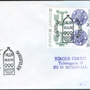 Falun 25/2-76 Sveska Skidspelen