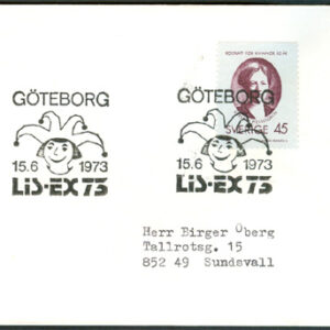 Göteborg 15/6-73 Lis-Ex 73