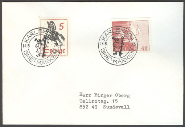 Karlskoga 14/6-73 Smé-Marken