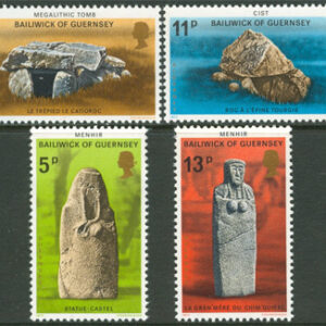 Guernsey – M  149-152 Minnesmärken bla Stengrav, 4 kpl **
