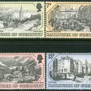 Guernsey – M  157-160 Vyer från St. Peter Port, 4 kpl **