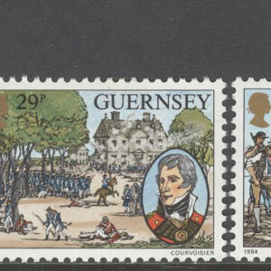 Guernsey – M  310-312 Sir John Doyle död i 150 år – Fartyg, 3 olika **