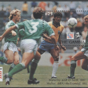 Gambia – M BL 212 VM i Fotboll i USA 1994 – Muller, Block **