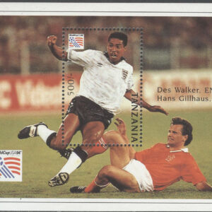 Tanzania – M BL 257 VM i Fotboll i USA 1994 – Walker, Block **
