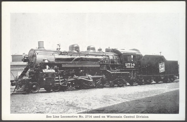 Järnväg - Soo Line Locomotive No. 2714